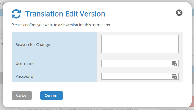 Version / Status Changes